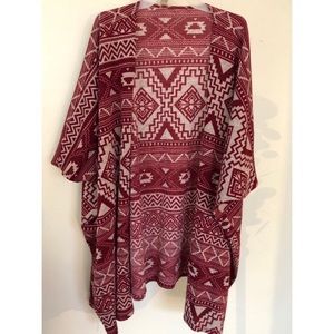 Seminole Print Kimono